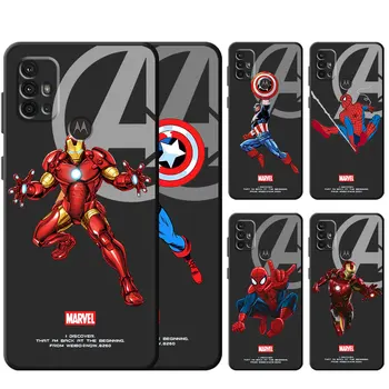 Marvel Spiderman Iron Man Kryt Telefónu Prípade Oppo Reno8 A9 F19 A54 A15 A16 A93 A52 Reno7 A53 A32 A92 A7 Luxusné Silikónové Späť