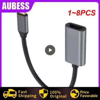 1~8PCS C do kompatibilný s HDMI kábel Kábel Adaptéra USB 3.1 Typ C 4K TV Converter pre Projektor PC, Notebooku MacBook Mate 30