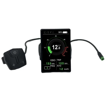 Pre Bafang Strednej Motorových Protokol Meter Bluetooth Zobrazenie EB04 LCD Navigácie Meter