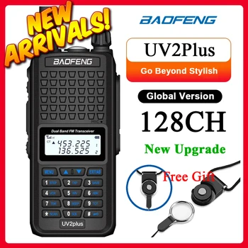 Baofeng UV2Plus Nepremokavé walkie talkie dlhý rad 30 km ham rádio CB hf vysielača VHF UHF obojsmerné Rádiové AŽ Baofeng UV-5R