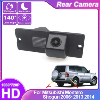 CCD HD Fisheye parkovacia Kamera Pre Mitsubishi Montero/Shogun 2006~2011 2012 2013 2014, Auto Reverse Parkovanie Monitor Nočné Videnie