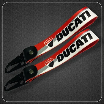 Pre Ducati Kľúč Reťazca Krúžok Držiak Keychains Logo