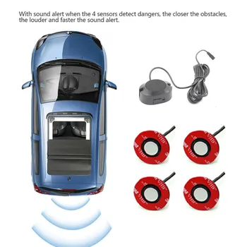 Univerzálny Parkovanie Senzor Radarový Detektor Držiak PRE Kia Rio K2 Sportage Duše Mazda 3 6 CX-5 Lada Skoda Octavia A5 A7 Vynikajúce