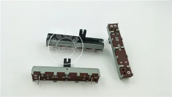 Originál Nové 100% 45MM stlmovač jeden potenciometer vnútorné nohy SC-3043N B50K-10/CC biely bod stred (PREPÍNAČ)