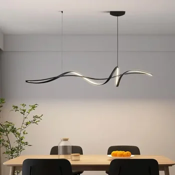 Nordic Minimalistický Prívesok Svetlá Domova pre Jedáleň, Obývacia Izba, Kuchyňa Prívesok Lampa Luster Vnútorné Osvetlenie Led Zariadenie