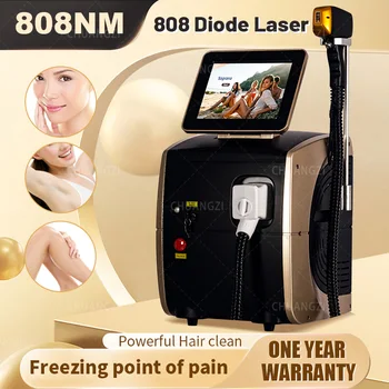 808nm-Dióda Lasera-Hair-Removal Stroj Najlepšie Trvalá Depilácia Stroj Odstrániť Vlasy 755 808 1064 Zariadenia