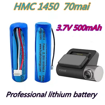100% Originálne Batérie, 70 Km Dash Cam A800 Hmc1450. Náhradné Diely, 3-wire Zástrčku, 14x50mm, 3,7 V, 500 MAH.