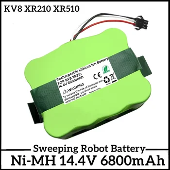 14,4 V SC Ni-MH dobíjacie batérie 6800mAh Vysávač Zametanie Robot pre KV8 XR210 XR510 XR210A XR210B XR510B XR510D