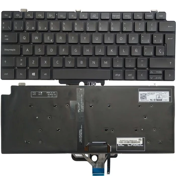 NOVÝ španielsky notebook klávesnica PRE DELL Latitude 7310 7310 2-v-1 s podsvietením