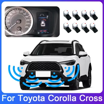 Cúvanie Blind Spot Predné, Zadné, Obrázok Radarový Snímač Zvukový Výstražný Indikátor Sonda Systém Toyota Corolla Kríž 2021 2022 2023
