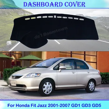 Auto Vysokej kvality Panel Kryt, Ochranná Podložka Pre Honda Fit Jazz 2001-2007 GD1 GD3 GD5 Príslušenstvo Slnečník Koberec Kryt