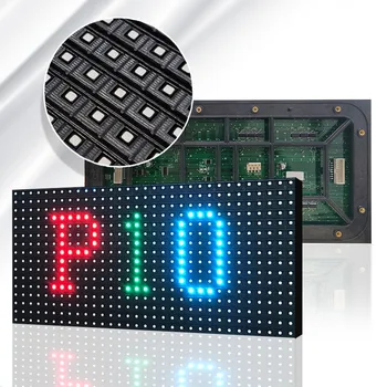 320x160mm P10 Vonkajšie Full Farebné LED Displeja Modul 32*16 Pixelov SMD3535/SMD2727 RGB P10mm 1/2 alebo 1/4 Scan Led Panel