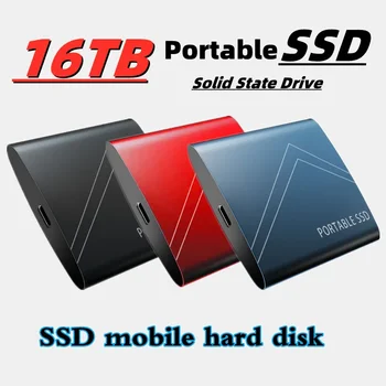 Prenosné SSD 64TB Externý Pevný Pevný Disk Prenosný Pevný Disk 16TB 8TB M. 2 USB 3.0 Rozhrania Mass Storage Disk Pre Ps4 Ploche