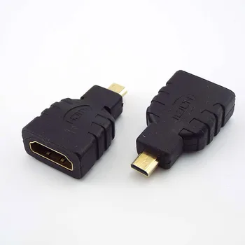Micro HDMI kompatibilné s mužmi Adaptér Typ D pre HD Konektor Converter Adaptér pre Xbox 360 PS3 HDTV L19