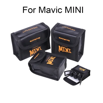Batérie Bezpečné Taška pre DJI Mavic Mini /Mini 2/SE Drone Skladovanie Batérií v nevýbušnom Dopravy Chránič Príslušenstvo