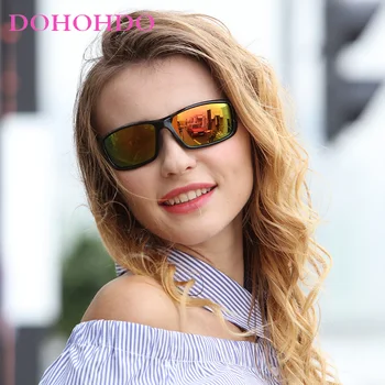 DOHODHO Športové slnečné Okuliare Žena Polarizované Nočné Videnie Značky Dizajnér UV400 Ochrana Slnečné Okuliare Outdoor Polaroid Cool Okuliare