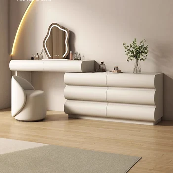 Kontajner, Stolička, Zrkadlo, Toaletný Stolík Luxusné Nordic Multifunkčné Európskej Toaletný Stolík Organizátori Skladovanie Meuble Nábytok