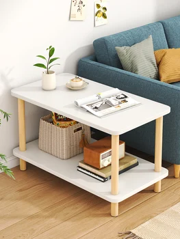 Malý stolík, gauč strane stola, rodina obývacej izbe, konferenčný stolík, Nordic jednoduché