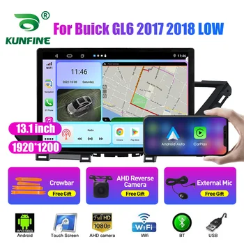 13.1 palcov autorádia Pre Buick GL6 2017 2018 NÍZKE Auto, DVD, GPS Navigácie Stereo Carplay 2 Din Strednej Multimediálne Android Auto