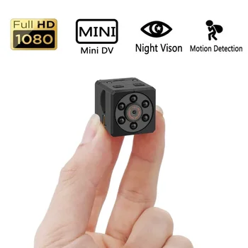 Mini Kamera, Full HD Video 1080P DV DVR Micro Kameru Detekcia Pohybu S Infračervené Nočné Videnie Videokamera podporu skryté TF karty