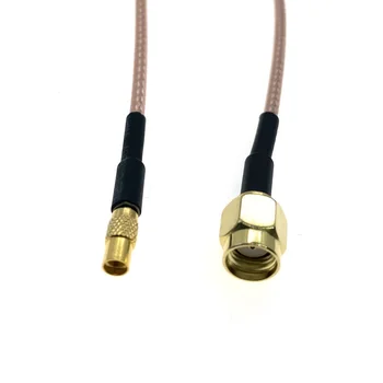 ANTÉNNY Koaxiálny WIFI Predlžovací Kábel RP-SMA Samec na MMCX Žena pre Pigtail RG316 Konektor Kábla