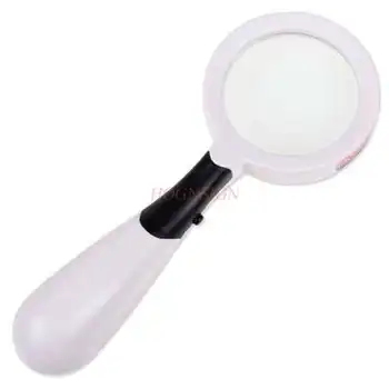zväčšovacie zariadenia Handheld magnifying glass 10 krát svetlo s led amblyopia prenosné vzhľad kvetov a hmyzu zobraziť medicíny