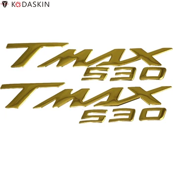 KODASKIN 3D Zdvihol Nálepky Emblémy Obtlačky chrómovanie Motocykel Logá pre YAMAHA TMAX 530 tmax530 t max 530 príslušenstvo