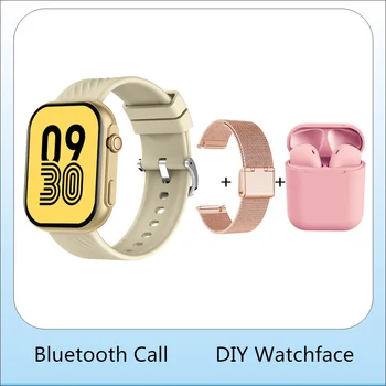 Ženy Inteligentné Hodinky Muž Smartwatch 2023 Vodotesný IP67 2.0 palcový Full Dotykový Displej Bluetooth Odpoveď Vytáčanie Hovoru Fitness Hodinky