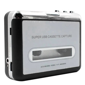 USB Kazetové Pásky Na PC Super USB Kazetu-Na-MP3 Zachytiť Zvuk Prehrávač CD Menič
