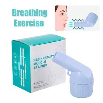 1Pcs Hlienu Odstránenie Zariadenia Pľúc Expander Dýchacie Cvičenia Dýchacie Svaly Tréner Hlienu Úľavu Jasné