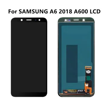 Displej Pre SAMSUNG Galaxy A6 2018 A600 LCD Displej Dotykový Displej Digitalizátorom. Assembl