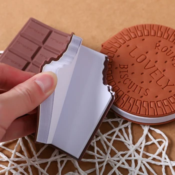 Kreatívne Cookie Tvarované Malý Notebook Čokoládová Vôňa Rozpočtu Plánovač Notebook Memo Book Poznámkový Blok Vtipné Dar Študentov Dodávky