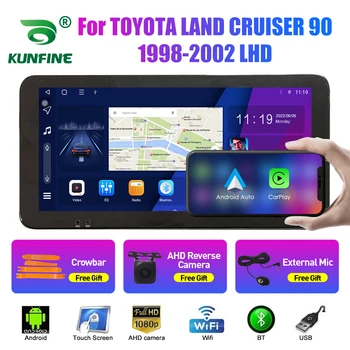 10.33 Palcový Auto Radio Na TOYOTA LAND CRUISER 90 1998-2002 2Din Android Auto Stereo DVD Prehrávač, GPS Navigáciu QLED Obrazovke Carplay