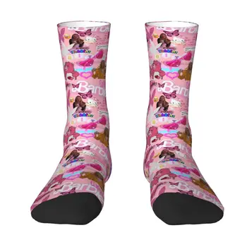 Harajuku Bratz Rock Angelz Ponožky Ženy Muži Teplé 3D Tlač Anime, Manga, Tv Šport Futbal Ponožky