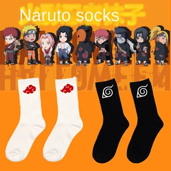 Hra Naruto Anime Periférne Ponožky Vlnené Pletené Ponožky Mužov a Žien Jeseň a v Zime Dlhé Bavlnené Ponožky Teplé Ponožky