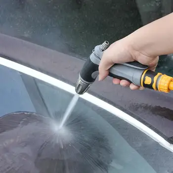 Vysokotlakové Umývanie Auta Hadice Tryska Prenosné ABS Hadica na Vodu Tryska Postrekovač Nastaviteľné Auto Podložka Pena Vody Zbrane Automatické Čistenie