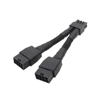 Dual 8Pin na 8Pin Napájací Kábel, Grafická Karta Napájací Kábel Kábel pre NVIDIA TESLA K80/M40/P100/V1 GPU 10 cm, B