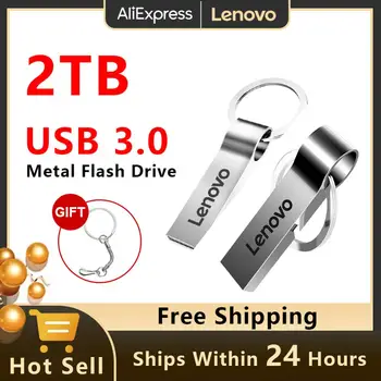 Lenovo 2TB USB Flash Disk 1 TB 512 gb diskom kl ' úč Cle USB Flash Stick 256 GB Pero Disk USB Pamäť 128 gb USB kľúč Pre Prenosný Počítač