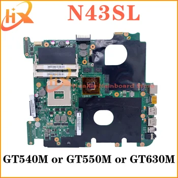 N43SL Doske Pre ASUS N43S N43SN N43SM X43S K43S A43S Notebook základnej Dosky Podporuje i3 i5 GT540M GT550M GT630M