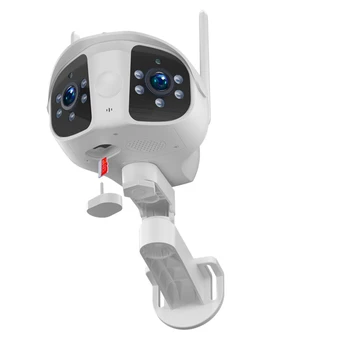 10X Zoom PTZ Wifi IP Kamera Duálny Objektív Dvojitá Obrazovka Zabezpečenia Ochrany Monitor Vonkajšie Nepremokavé Noc CCTV
