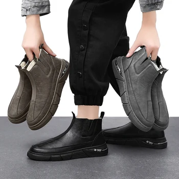 Bežné Oblečenie, Topánky Nové pánske Topánky High-end Muž Jeseň Priedušná Anti-Slip Mens Cestovanie Oblečenie, Topánky