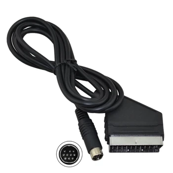 1,8 m/5.9 ft Kábel Scart RGB Kábel, Video Kábel 20 Pin Konektor pre Sega pre Saturn Herné Konzoly