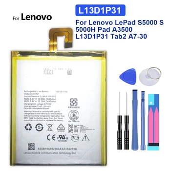 Batérie Pre Lenovo Pad A3500 S5000 S5000-H tab3 karta 3 7 TB3 710i 710F tab 2 tab2 A7 A7-30 A7-10F A7-20F Digitálne Batérie