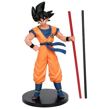 Horúce Dragon Ball Son Goku Super Saiyan Anime Obrázok 22 cm Goku DBZ Akcie Obrázok Modelu Darčeky Zberateľské Figúrky