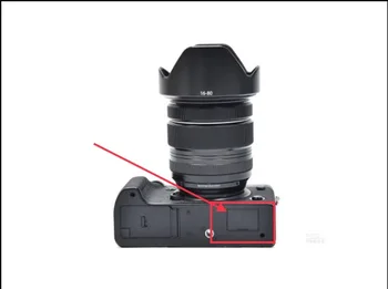 Nový, Originálny Spodný Kryt Rozšírenie Terminálu gumovej Opravy Dielov Pre Fujifilm Fuji X-T4 XT4 Fotoaparát （Black ）