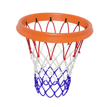 Basketbalová Obruč Čistý Poveternostným vplyvom Odnímateľný Basketbal Čistý Rám pre Vnútorné Vonkajšie Basketbalové Súťaže Deti Deti Dospelí