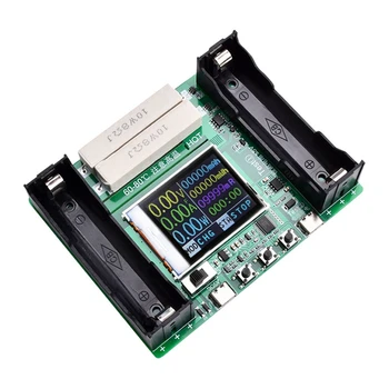 5V 18650 LCD Displej, Lithium Batéria Kapacita Tester Detektor Modul S Nabíjanie Skončenie Funkcie Typu-C Port