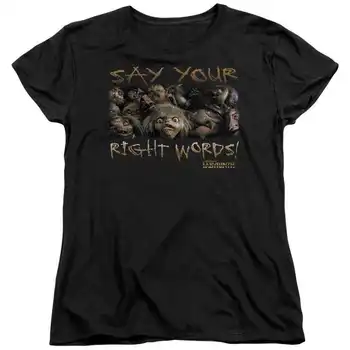 Labyrint Povedať Správne Slová Žien T-Shirt