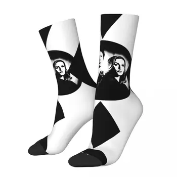 Vtipné Šťastný MULDER pánske Ponožky Retro Harajuku X-Files Dana Scully American Fiction Film Street Style Novinka Posádky Ponožky