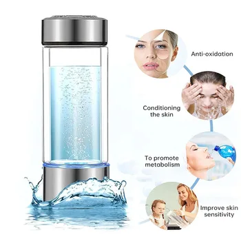 Prenosné Vodíka Fľaša na Vodu na Vodík Voda Ionizátor Stroj Elektrický Vodný Filter pre Domáce Cestovné Antioxidanty